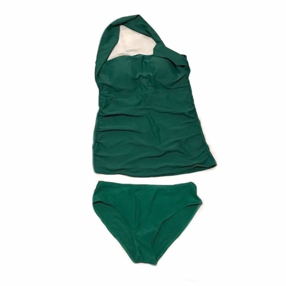 🆕 TEMPT ME One Shoulder Two-Piece Tankini - Picture 2 of 4